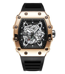 Luminous Men's Watch by Memories but Unique with a sleek dark face and luminous hands for easy reading in low light.