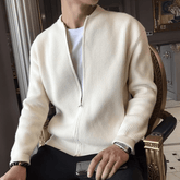 Men's cardigan by Memories but Unique, featuring a cozy knit design in neutral colors, ideal for casual and layered fashion.