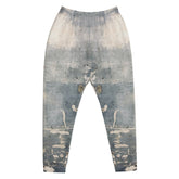 CLOCHARD Grunge men's joggers by Memories but unique, featuring distressed fabric and relaxed fit in dark color.