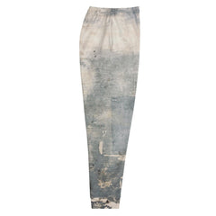 CLOCHARD Grunge men's joggers by Gianneli, black sweatpants with distressed design, relaxed fit, and elastic waistband.