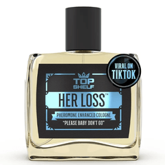 Charm Men's Fragrance by Memories but Unique, featuring a sleek bottle with a silver cap and elegant label design.