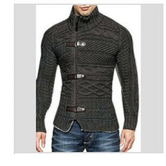 Men's knitted jacket from Memories but unique, featuring a cozy, textured knit in a versatile style suitable for casual wear.