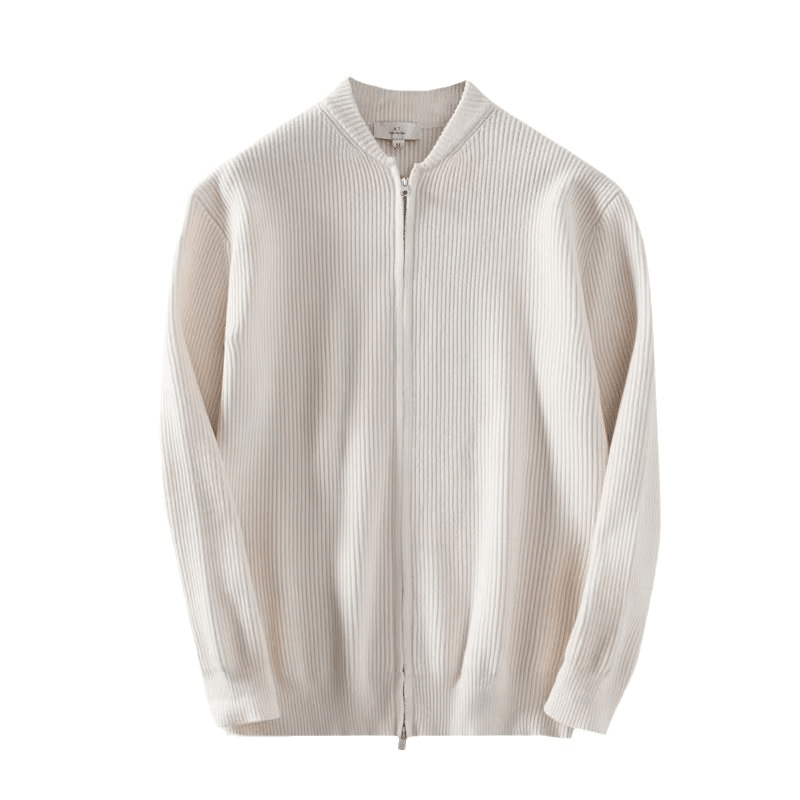 Men's cardigan by Memories but Unique, featuring a cozy knit design in neutral tones, perfect for casual and layered looks.