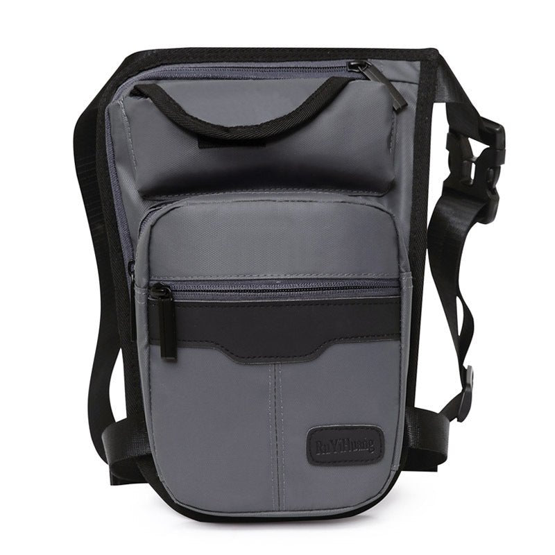 Trendy men's travel sports waist bag for fishing gear by Memories but Unique, with multiple compartments and adjustable strap.