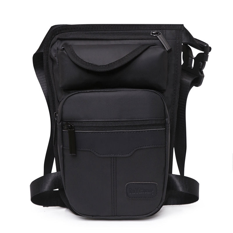 Memory but Unique men's travel sports waist bag with multiple compartments, designed for fishing gear and outdoor activities