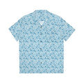 Men's Azul Tropical Flower Hawaiian shirt with vibrant floral pattern, short sleeves, and relaxed fit by ShineOn Fulfillment.