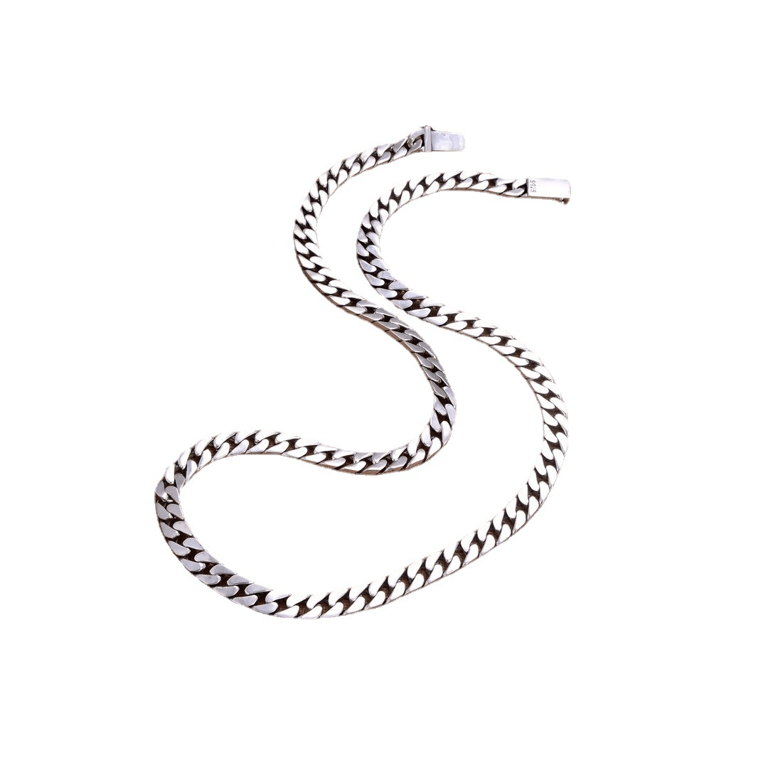 Men's fashion chain clutch by Memories but Unique, featuring a sleek design with metal chain strap and compact style.