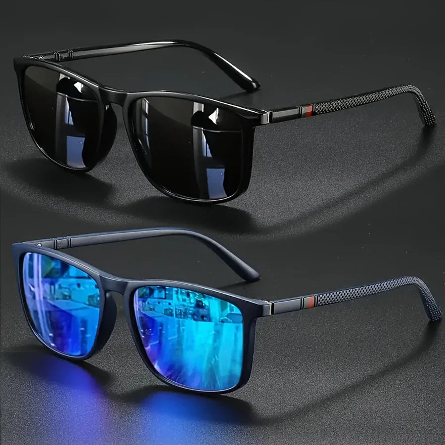 Vintage cycling sunglasses by Memories but Unique with tinted lenses and retro frame, ideal for outdoor cycling activities.