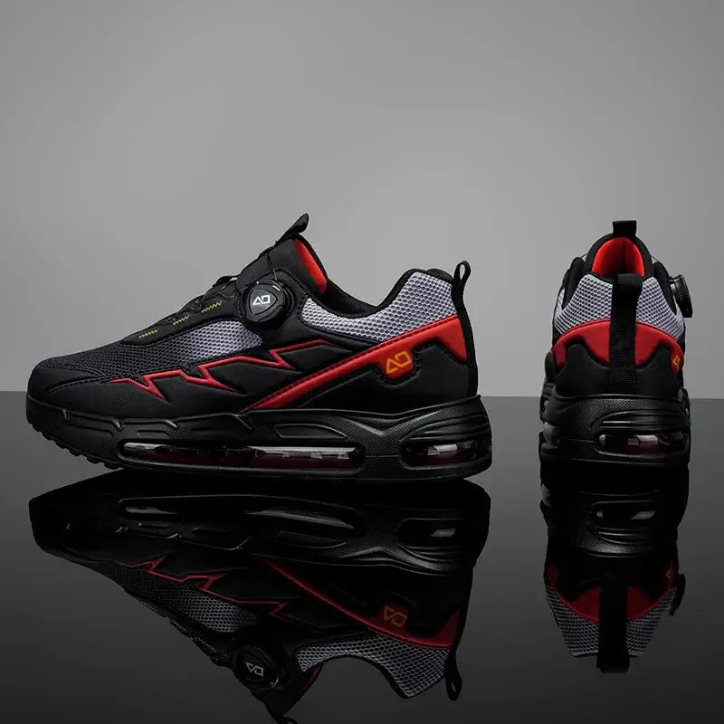 Luxury men's sneakers by Memories but Unique featuring stylish design and premium materials, shown in a sleek side view.