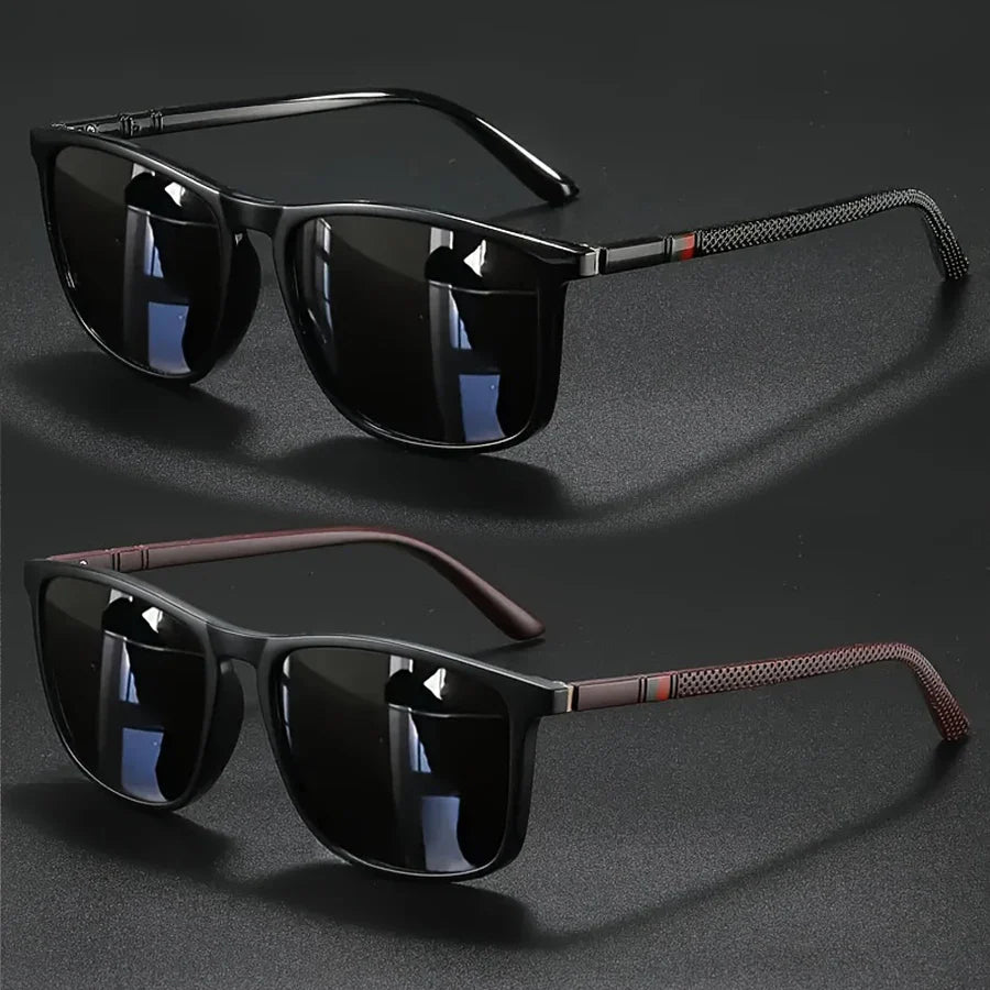 Vintage cycling sunglasses from Memories but Unique with tinted lenses and retro frame design.
