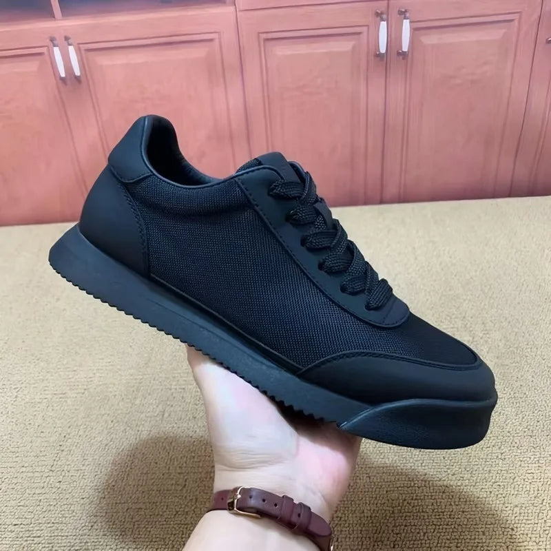 Men's casual sneakers by Memories but Unique featuring breathable fabric, stylish design, and comfortable running shoe style.