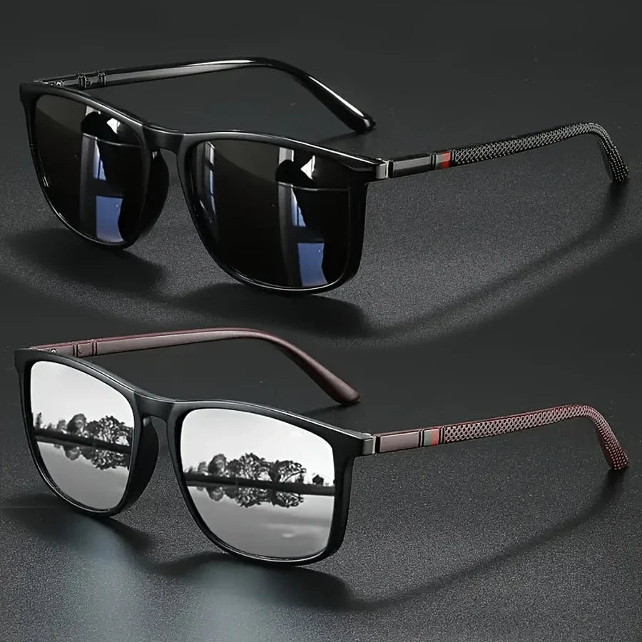 Vintage cycling sunglasses by Memories but Unique with tinted lenses and retro frame design for outdoor riding.