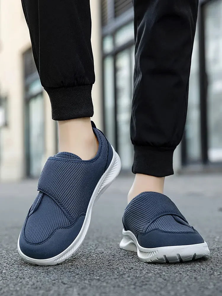 Men's breathable lightweight casual shoes by Memories but Unique, featuring a minimalist design and comfortable fit.