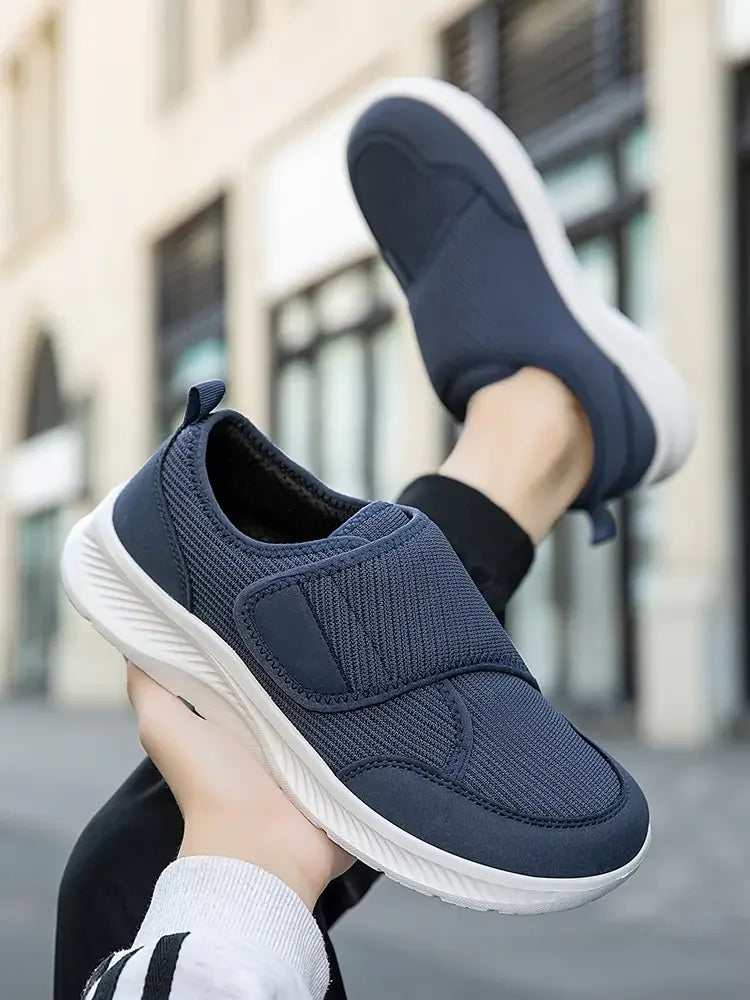 Men's breathable, lightweight casual shoes by Memories but unique featuring a minimalist design and comfortable fit.