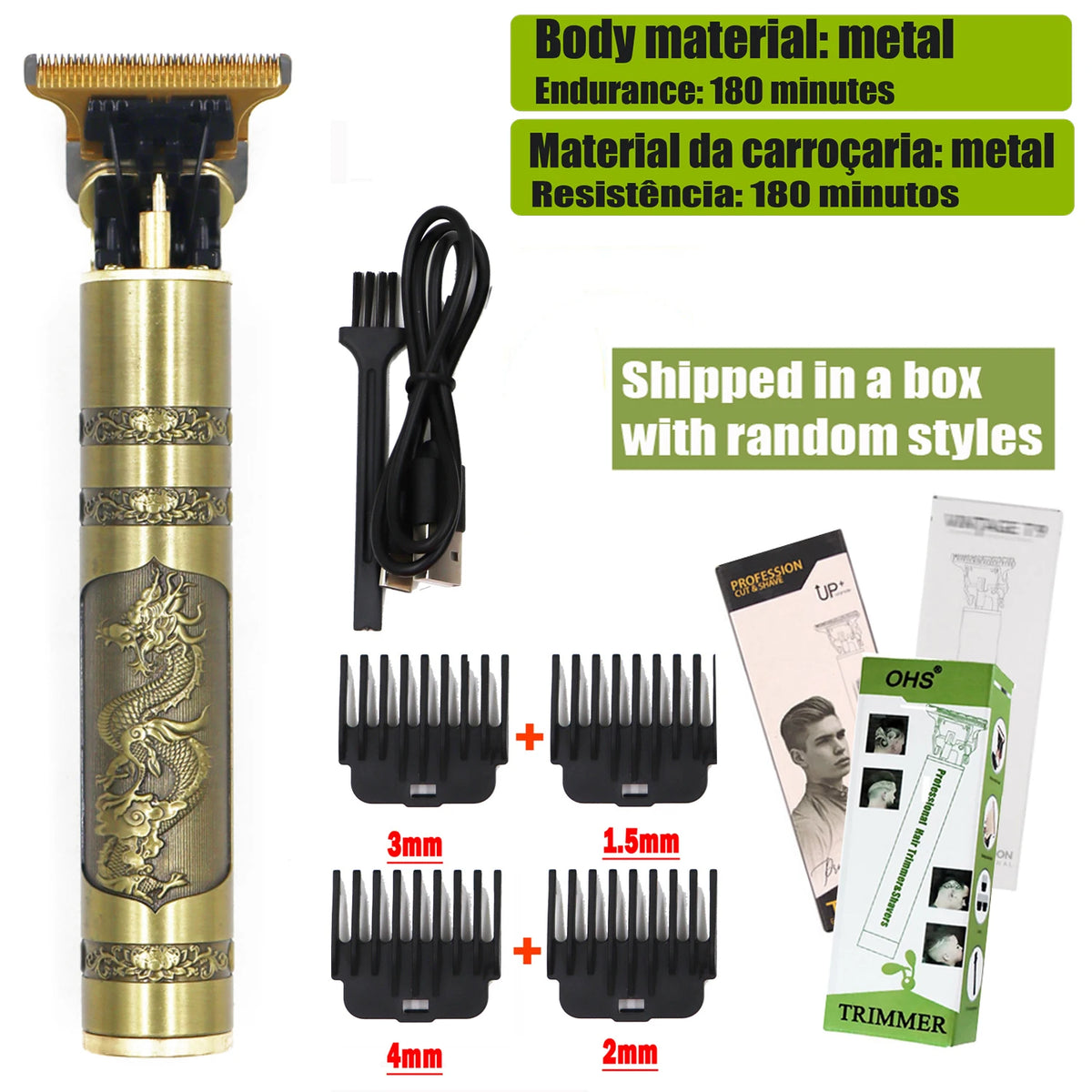Memories but unique T9 electric hair clipper and beard shaver with 0mm blade, designed for haircut, beard, and body grooming.