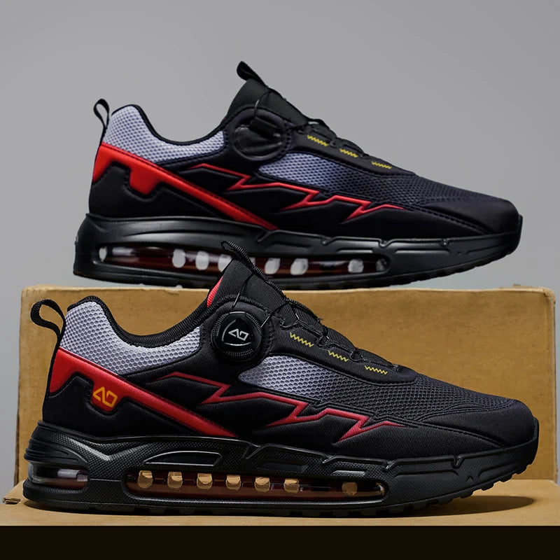 Men's casual sneakers by Memories but Unique, breathable and stylish athletic shoes with a modern trainer design.