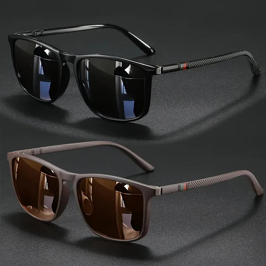Vintage cycling sunglasses by Memories but Unique, featuring classic frames and tinted lenses for outdoor riding.
