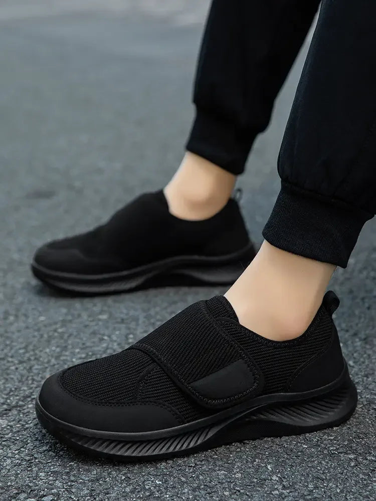 Men's breathable lightweight casual shoes by Memories but Unique, featuring minimalist design and comfortable, easy-to-wear style.
