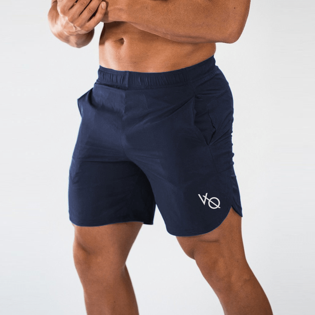 Men's running shorts by Memories but Unique, lightweight athletic shorts with breathable fabric and elastic waistband for active wear.