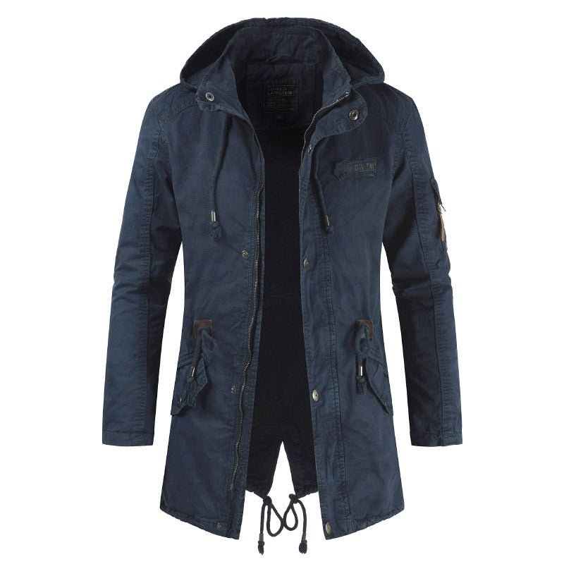 Men's jacket by Memories but Unique, shown in a stylish design with a zip front and casual fit, suitable for everyday wear.