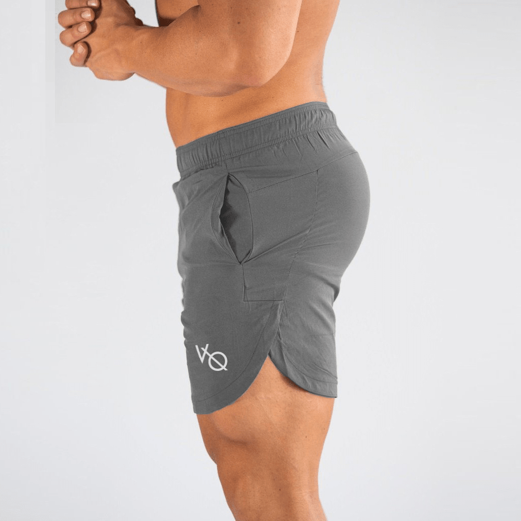 Men's running shorts by Memories but Unique featuring lightweight fabric and athletic fit for comfortable exercise.